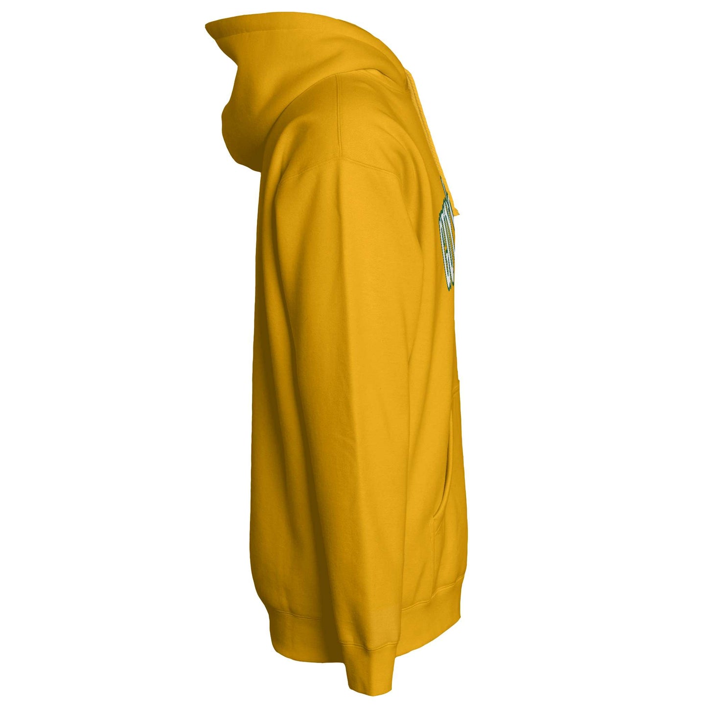 Guy's Retro Logo Hoodie - Yellow