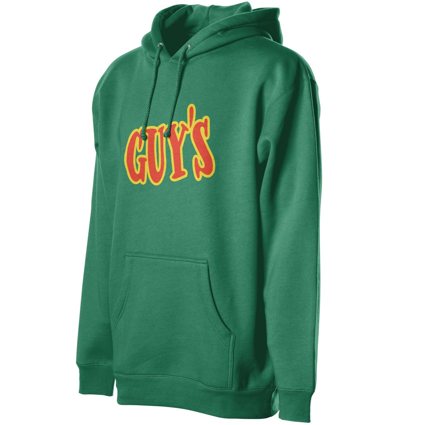 Guy's Retro Logo Hoodie - Green