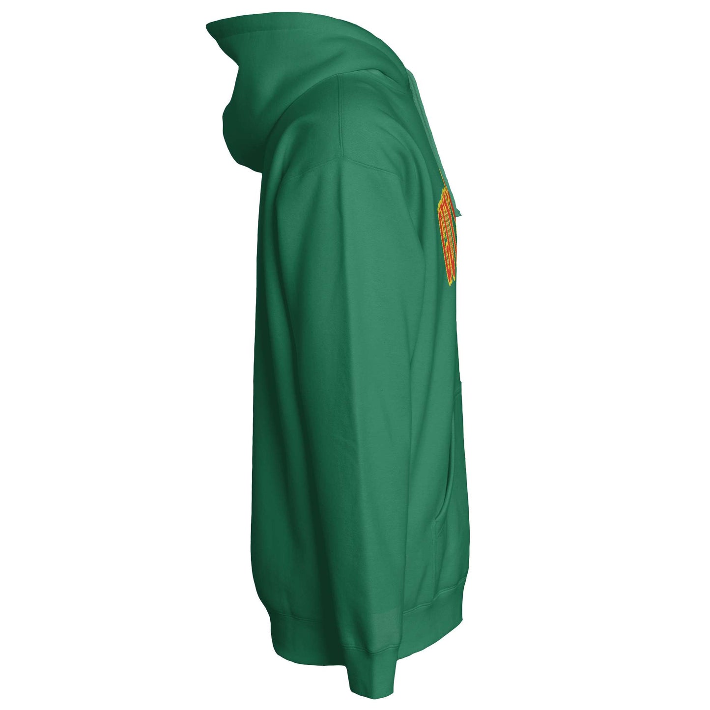 Guy's Retro Logo Hoodie - Green