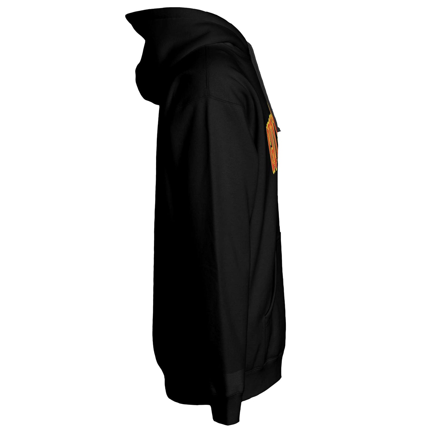 Guy's Retro Logo Hoodie - Black