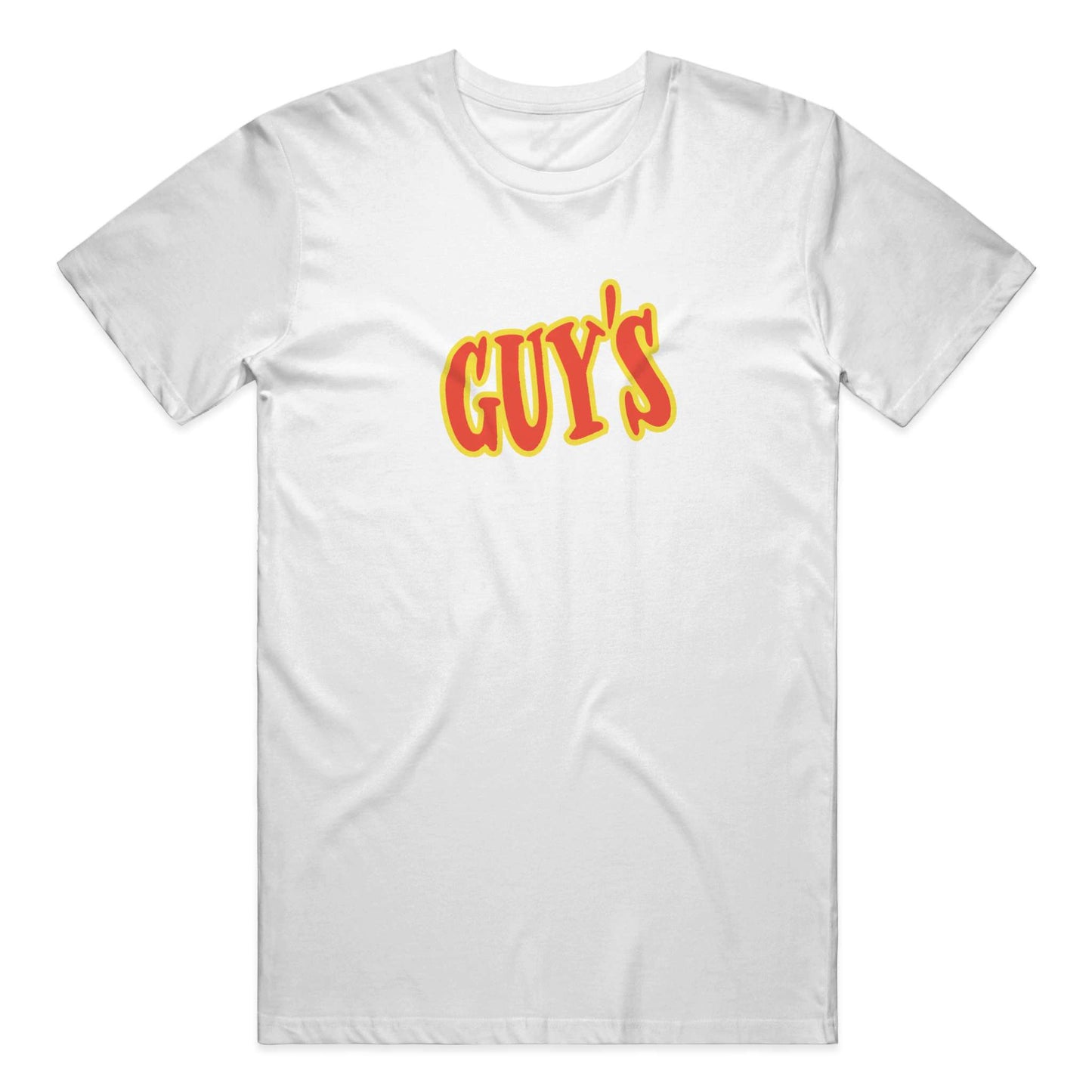 Guy's Retro Logo Tee - White