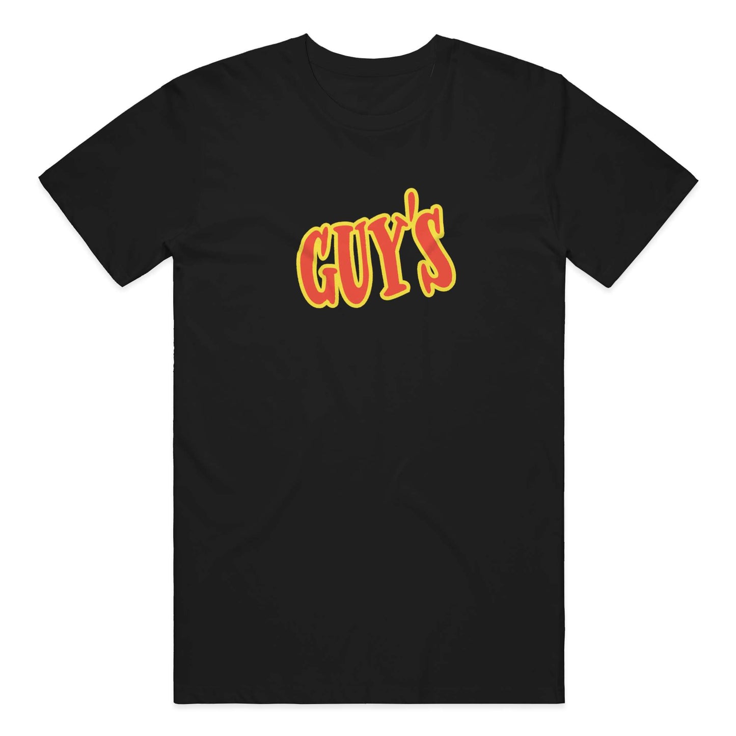 Guy's Retro Logo Tee - Black