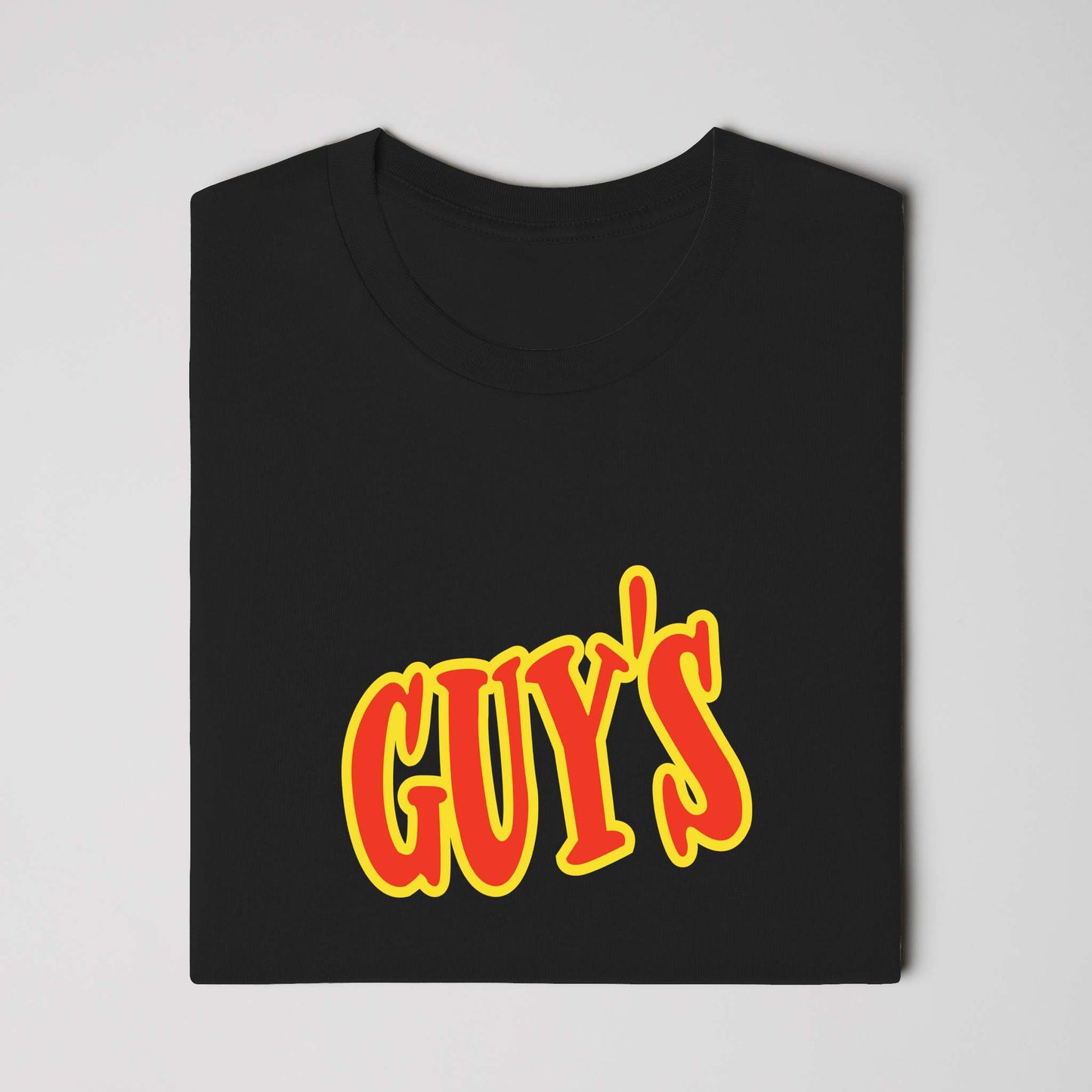 Guy's Retro Logo Tee - Black