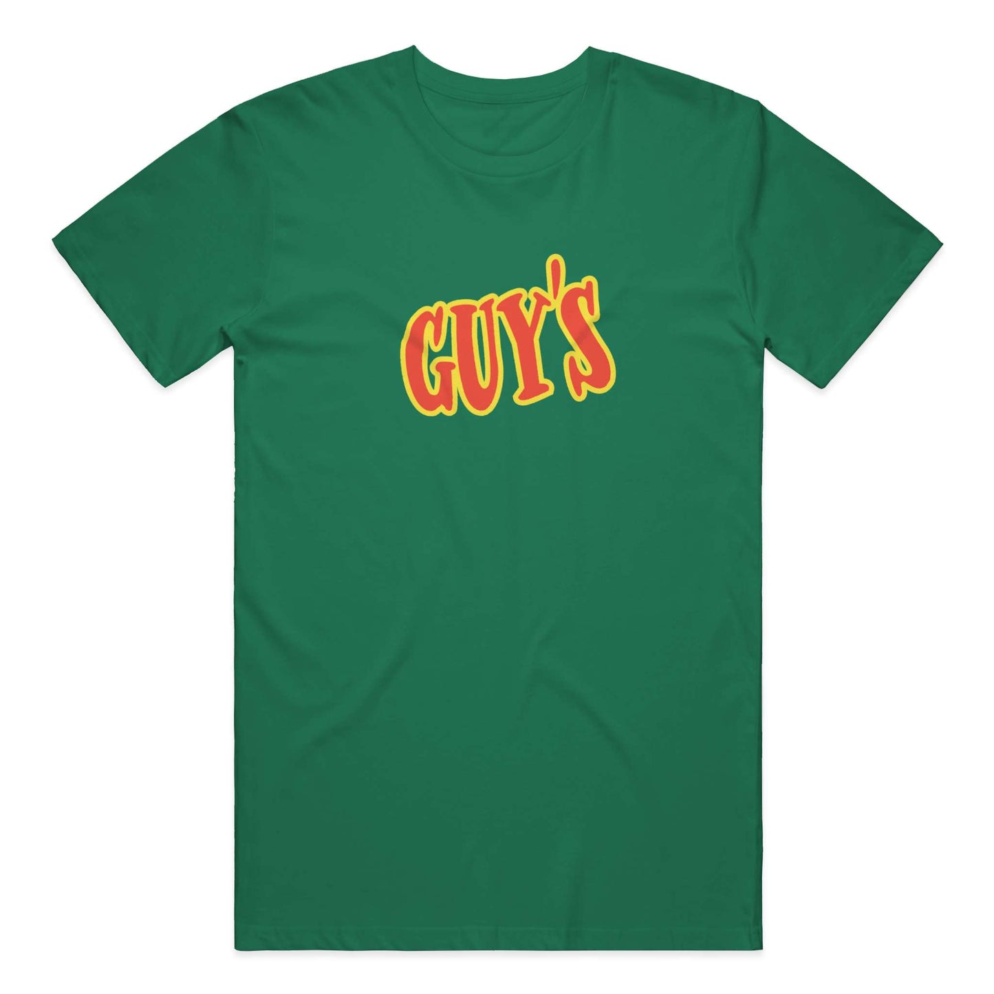 Guy's Retro Logo Tee - Green