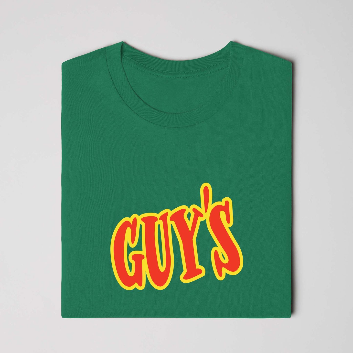Guy's Retro Logo Tee - Green