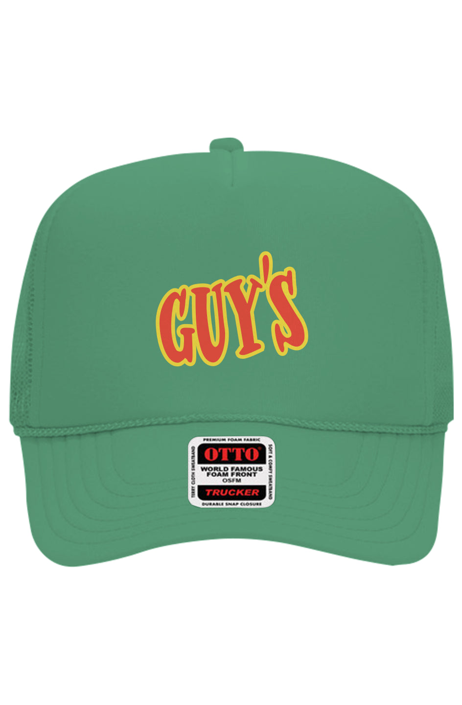 Guy's Retro Logo Trucker Hat - Green