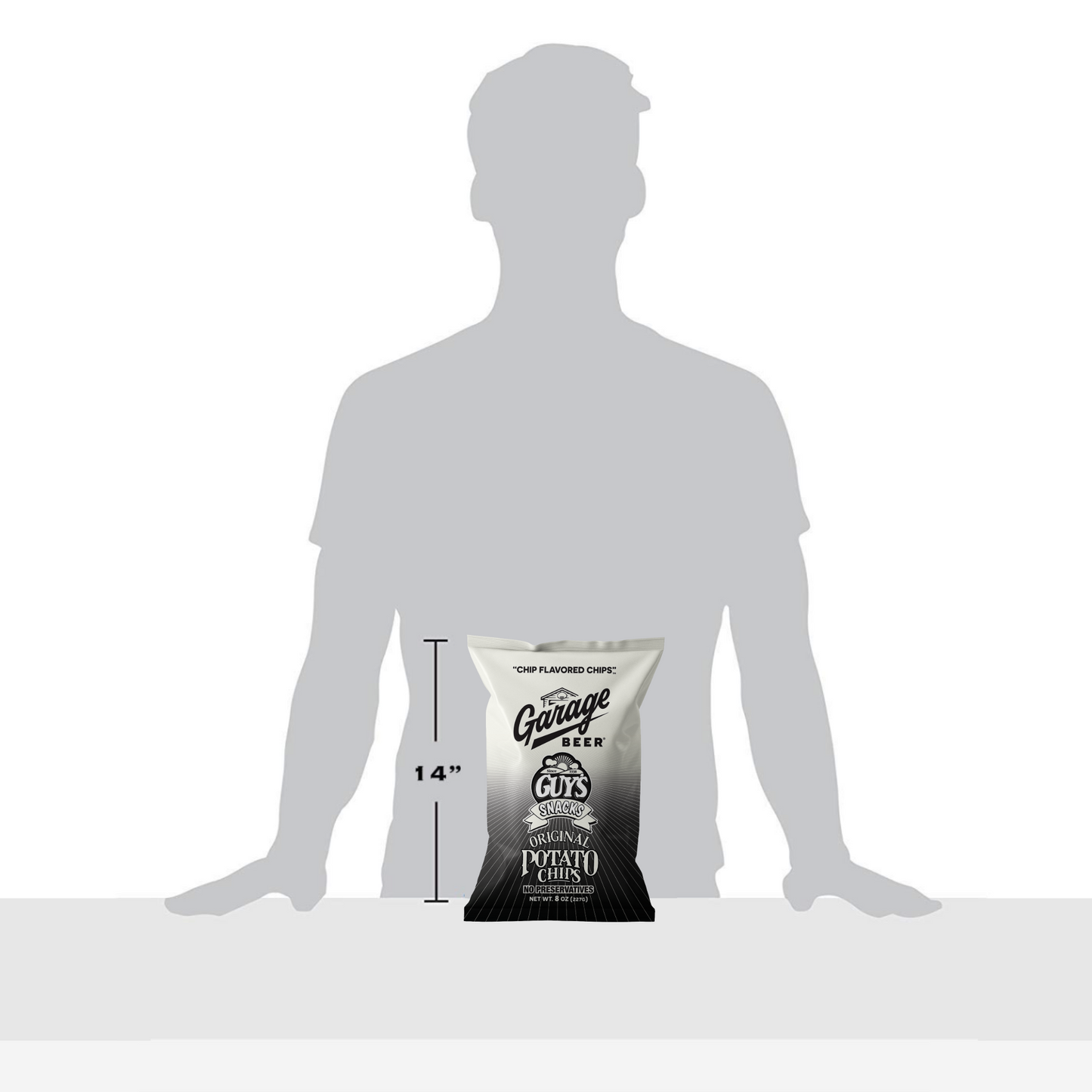 ORIGINAL: "Chip Flavored Chip" Collaboration with Garage Beer
