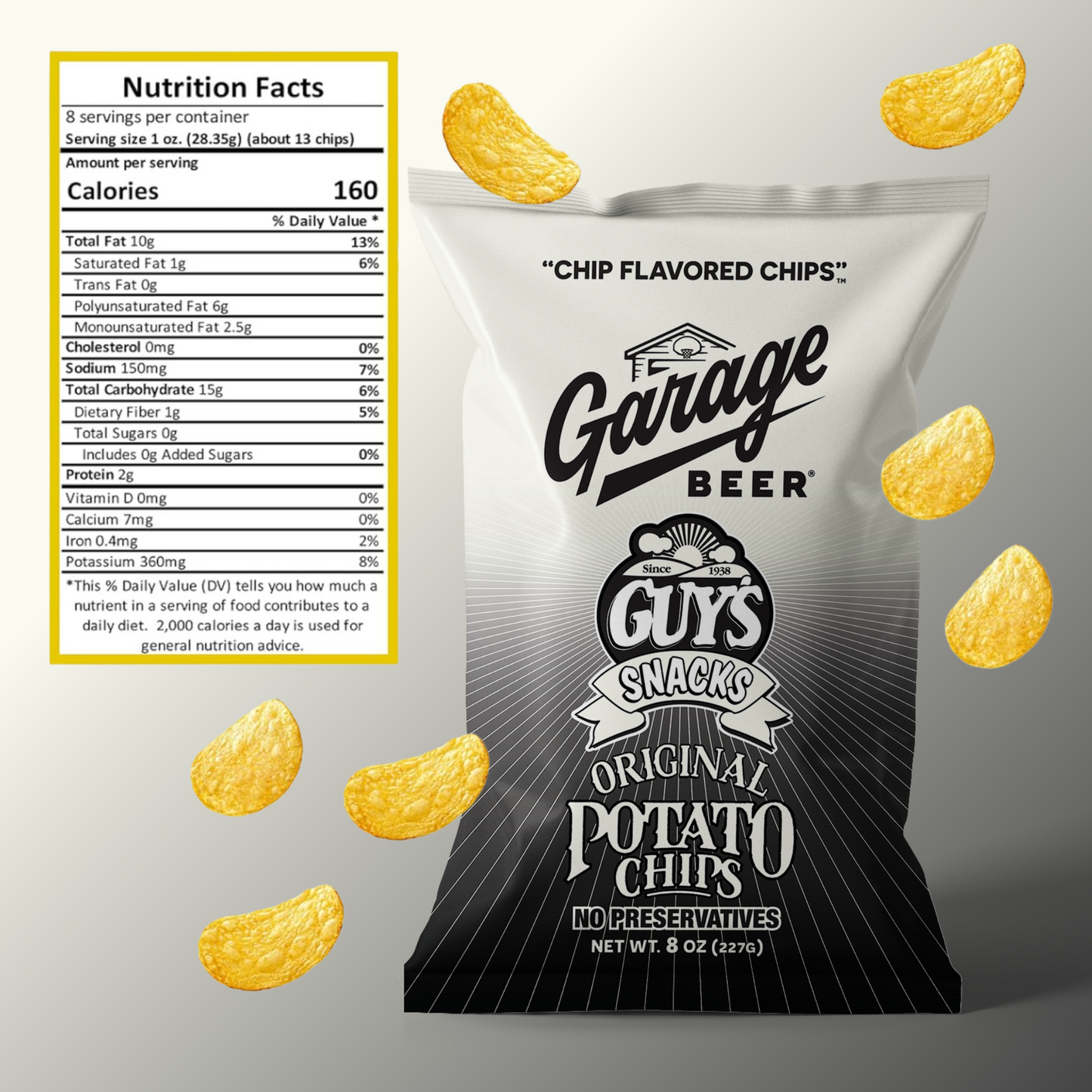 ORIGINAL: "Chip Flavored Chip" Collaboration with Garage Beer