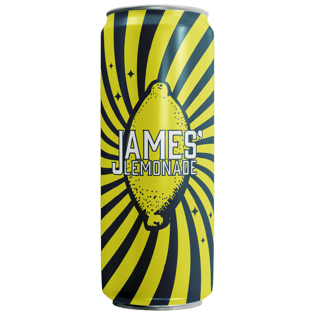 James' Lemonade - 12, 16 oz Cans