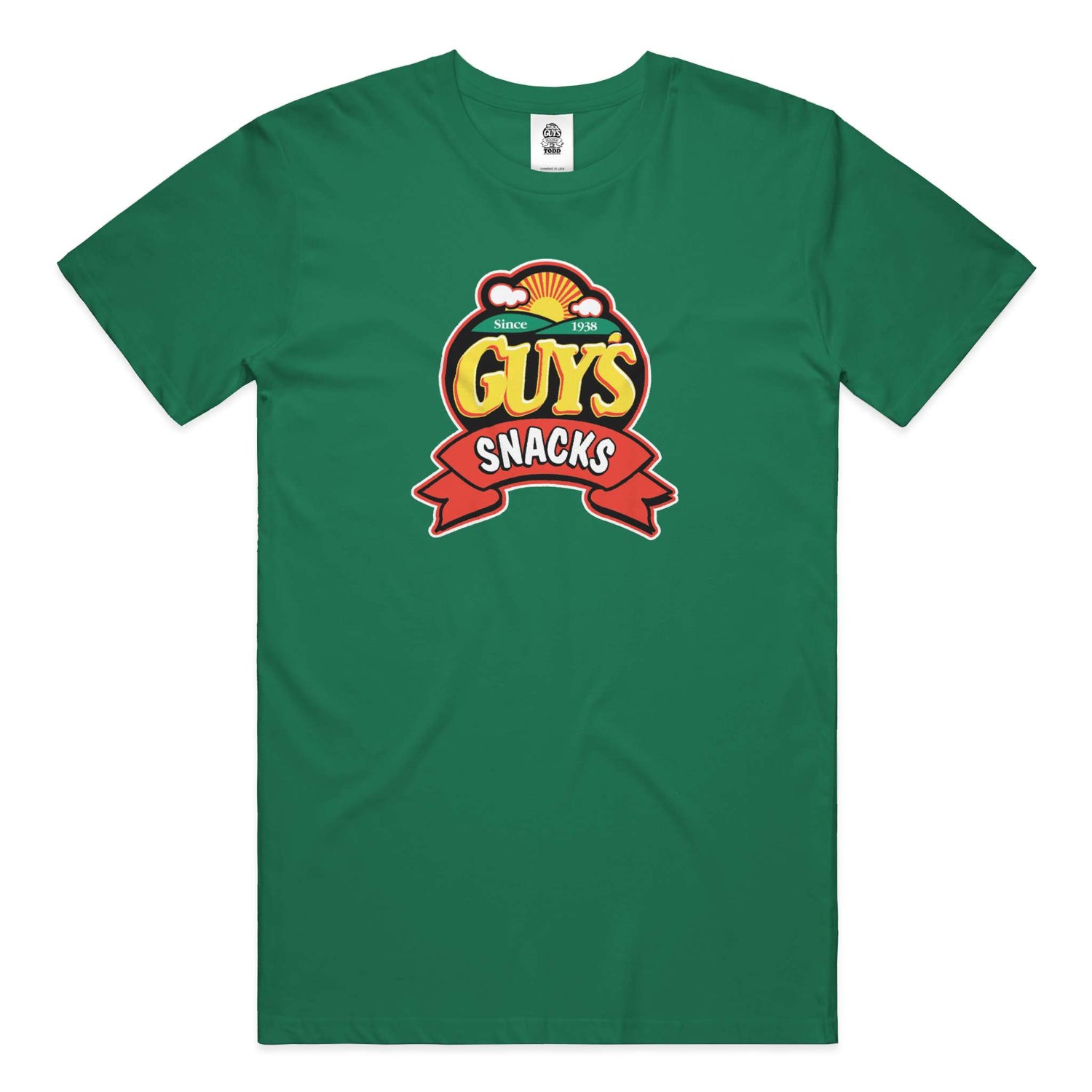 Guy's Snack Logo Tee - Green