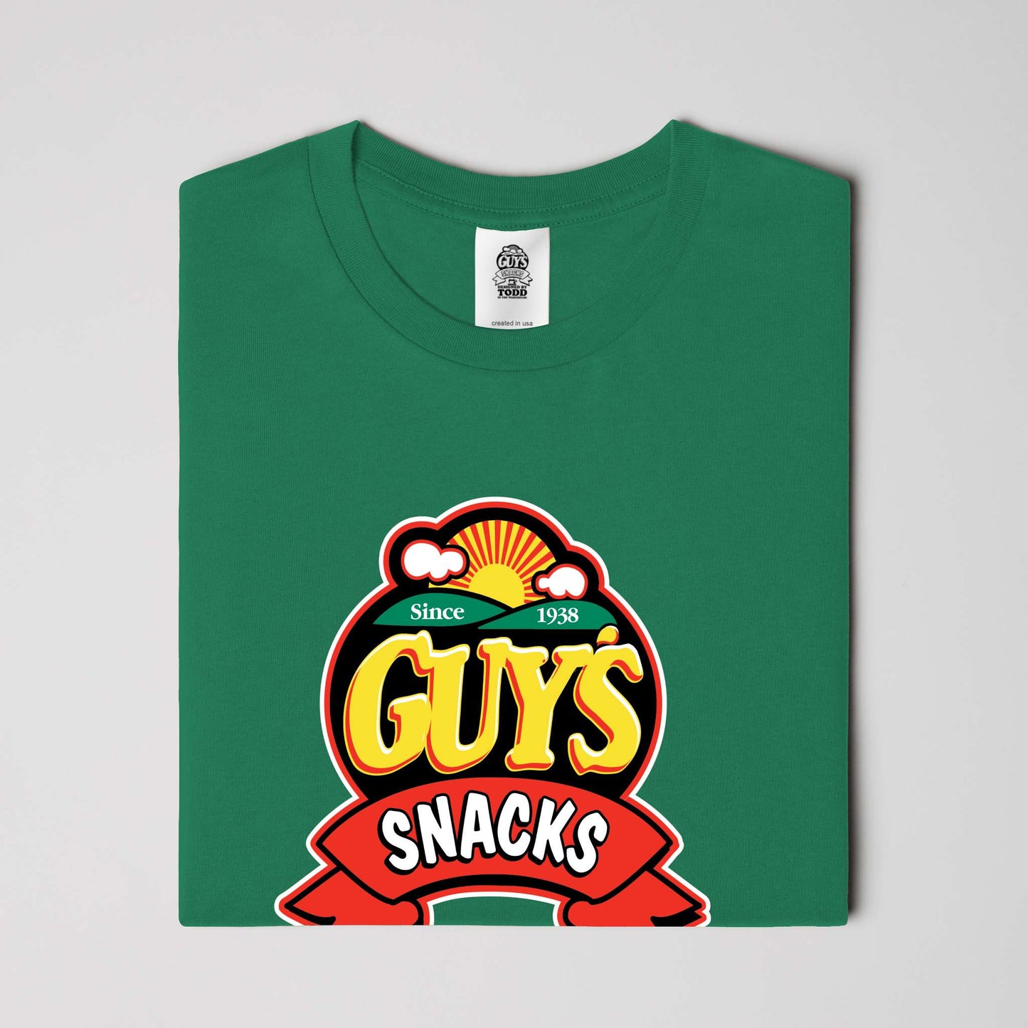 Guy's Snack Logo Tee - Green