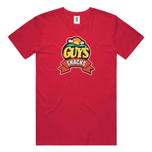 Load image into Gallery viewer, Guy&#39;s Snack Logo Tee - Red
