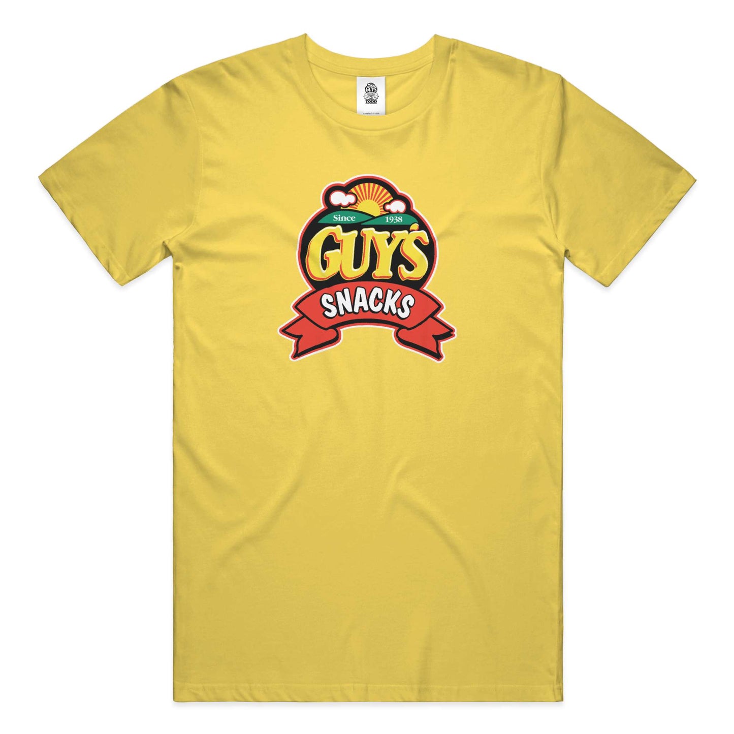 Guy's Snack Logo Tee - Yellow