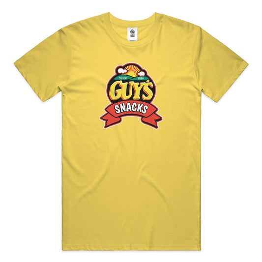 Guy's Snack Logo Tee - Yellow