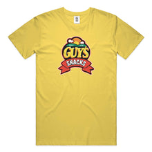 Load image into Gallery viewer, Guy&#39;s Snack Logo Tee - Yellow
