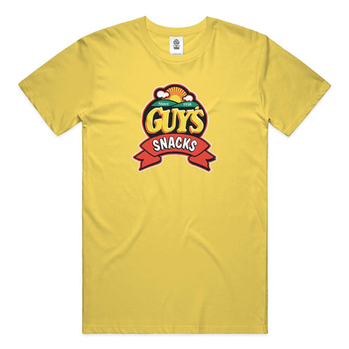 Guy's Snack Logo Tee - Yellow