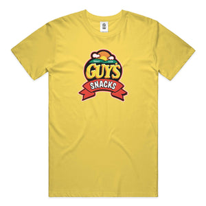 Guy's Snack Logo Tee - Yellow