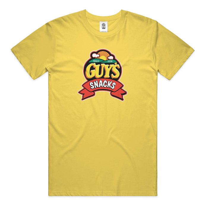 Guy's Snack Logo Tee - Yellow