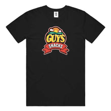 Load image into Gallery viewer, Guy&#39;s Snack Logo Tee - Black
