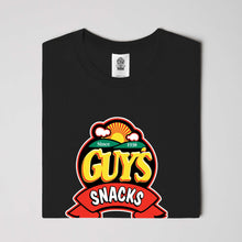 Load image into Gallery viewer, Guy&#39;s Snack Logo Tee - Black
