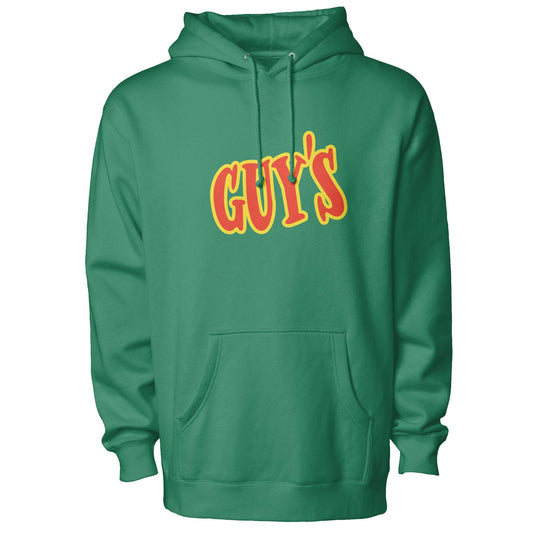 Guy&amp;#39;s Retro Logo Hoodie - Green