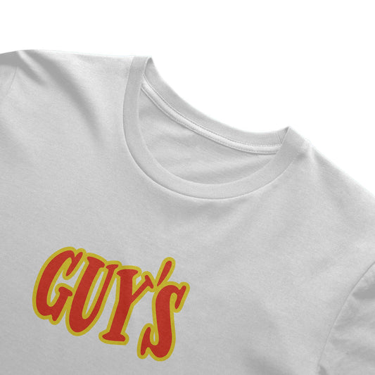 Guy&amp;#39;s Retro Logo Tee - White