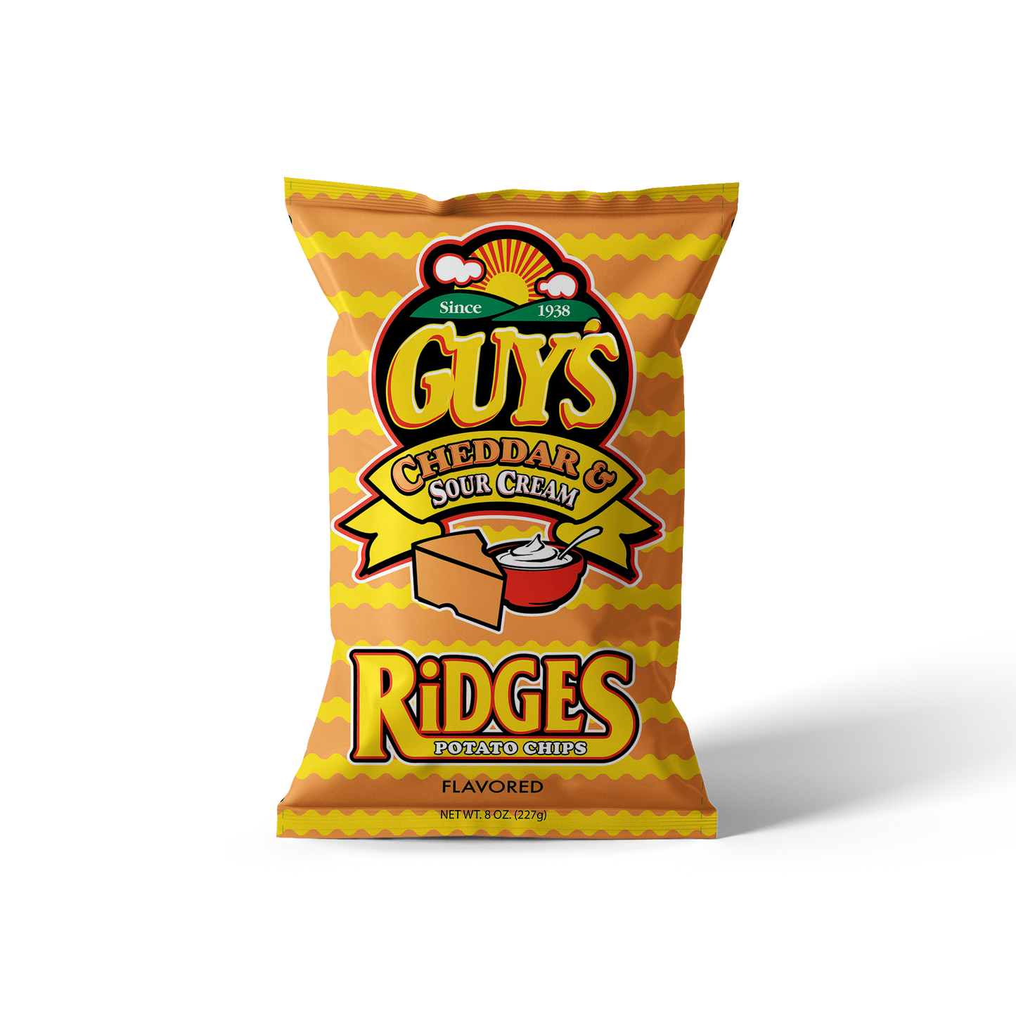 CHEDDAR & SOUR CREAM RIDGES