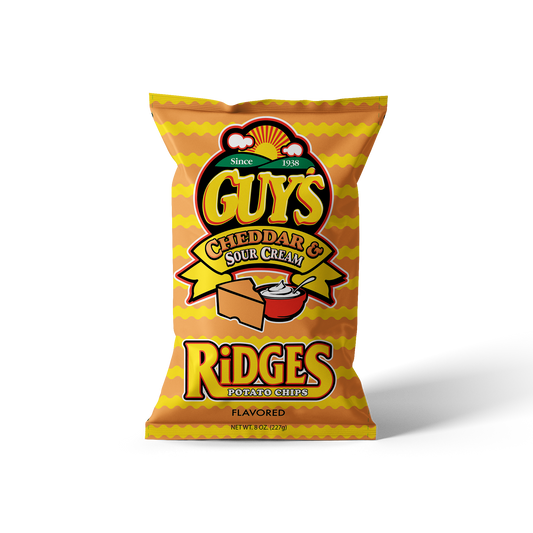 CHEDDAR & SOUR CREAM RIDGES