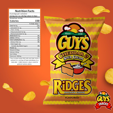 Load image into Gallery viewer, CHEDDAR &amp; SOUR CREAM RIDGES
