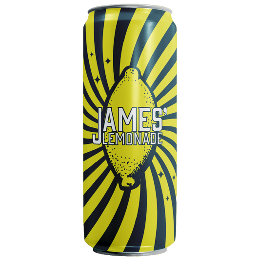 James' Lemonade - 12, 16 oz Cans