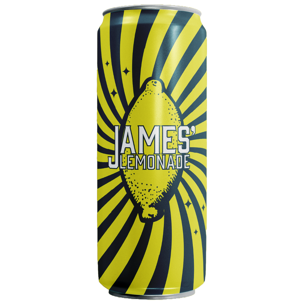 James' Lemonade - 12, 16 oz Cans
