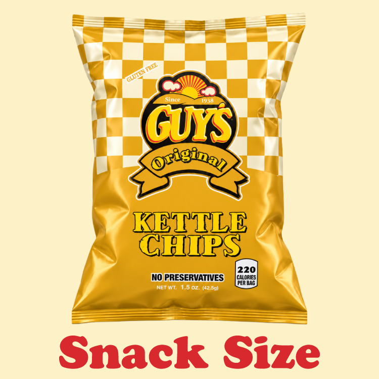 Guy's Original Kettle Potato Chips - 1.5oz Bag (25 Pack)